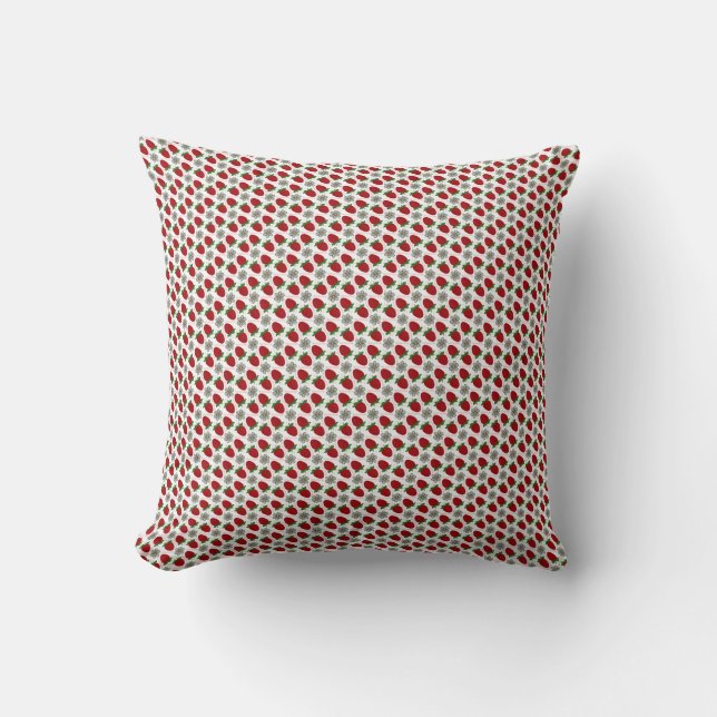 Strawberry fields pillow (Front)