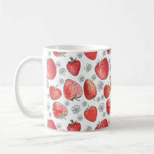Strawberry Fields: Summer Freshness Coffee Mug