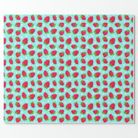 Wavy Retro 1970s Aesthetic Checker Pattern Wrapping Paper