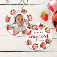 Strawberry First Birthday Berry Sweet