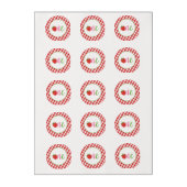 Strawberry First Birthday Edible Frosting Round (Sheet)