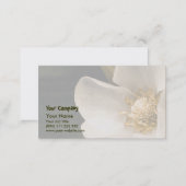 Strawberry flower business card (Front/Back)