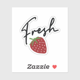 Strawberry Fresh Sticker