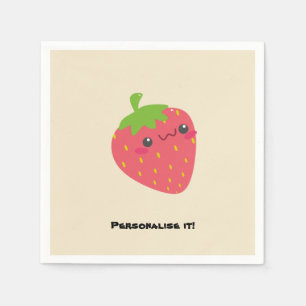 Strawberry Friend Napkins