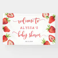 A Berry Sweet Baby is on the Way Baby Shower Sign
