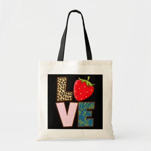 Strawberry Fruit Lover Themed Strawberries Gifts Tote Bag