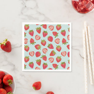 Strawberry Fruit Napkins