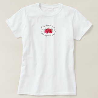 Strawberry fruit red sweet fresh T-Shirt