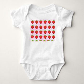 Strawberry Garden Baby Bodysuit