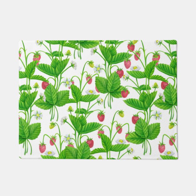 Strawberry garden doormat (Front)