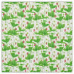 Strawberry garden fabric