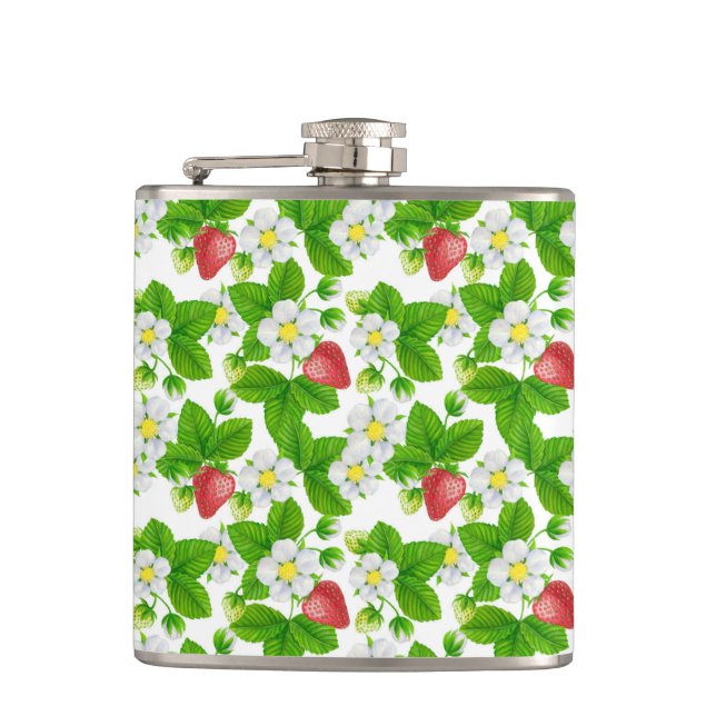 Strawberry garden flask (Front)