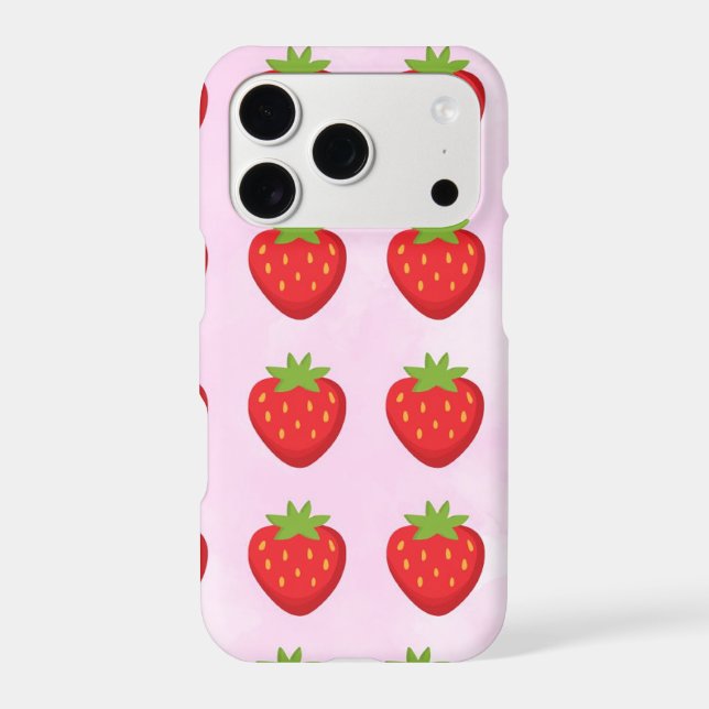 Strawberry Garden iPhone Case (Back)