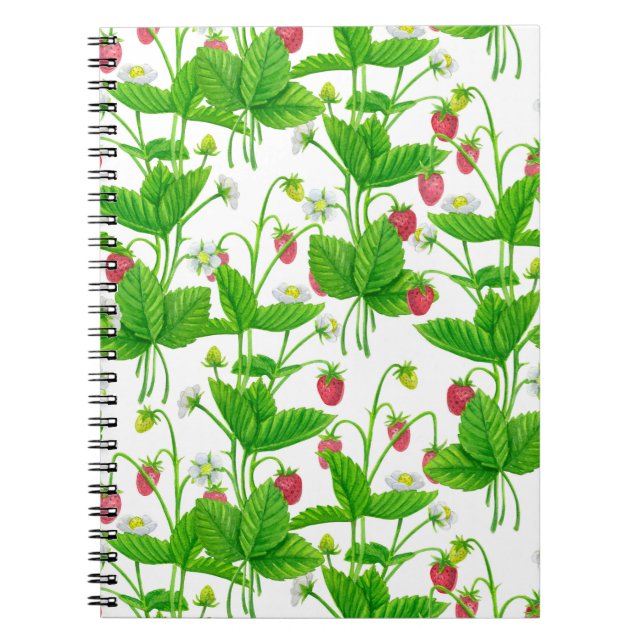 Strawberry garden notebook (Front)