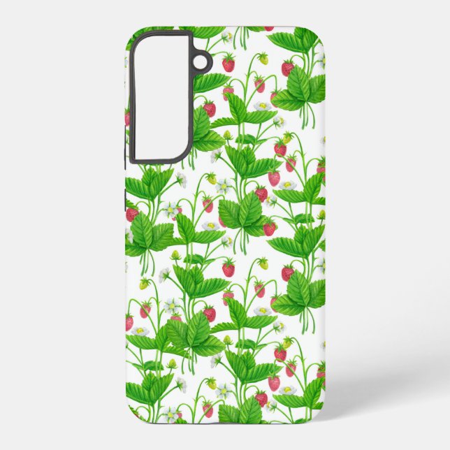 Strawberry garden samsung galaxy case (Back)