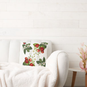 Strawberry Gift Ideas Throw Pillow