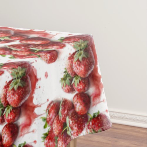 Strawberry Gift Wrap Wrapping Paper Tablecloth