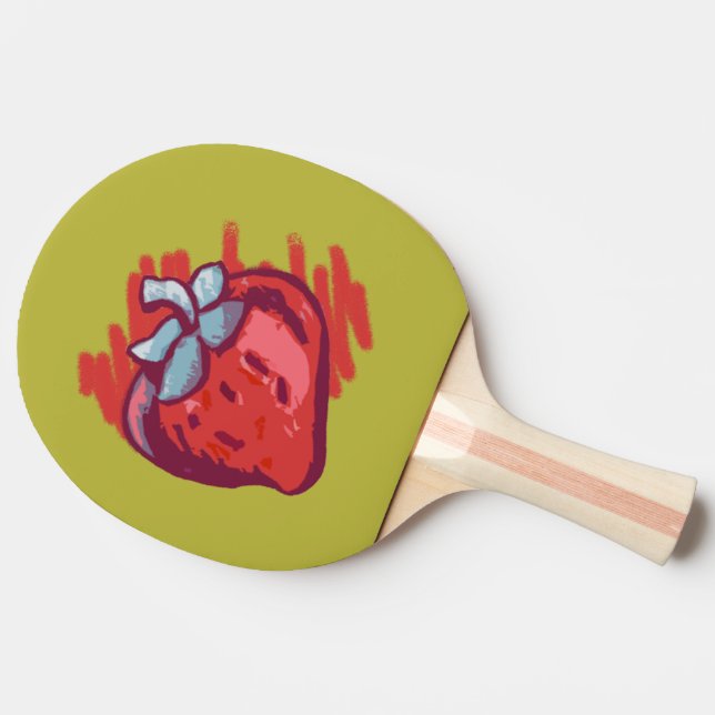 Strawberry Gifts Ping-Pong Paddle (Side)