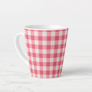 Strawberry Gingham Mug – Sweet Sips, Cute Vibes