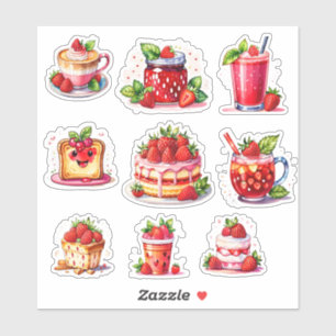 Strawberry girl 🍓✨ sticker