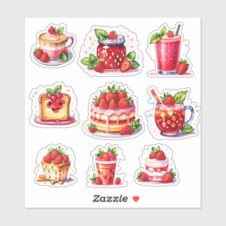 Strawberry girl 🍓✨ sticker