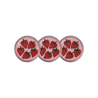Strawberry Golf Ball Marker