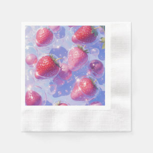 Strawberry Grape Splash Napkins