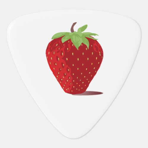 Strawberry Guitar Pick