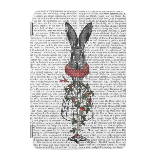 Strawberry Hare iPad Mini Cover (Front)