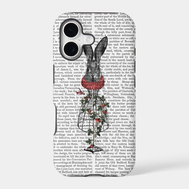 Strawberry Hare Iphone Case (Back)