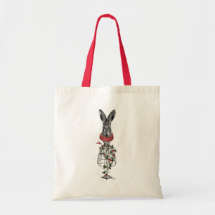 Strawberry Hare Tote Bag