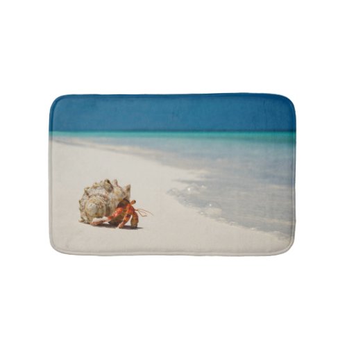 Strawberry Hermit Crab  Coenobita Perlatus Bathroom Mat