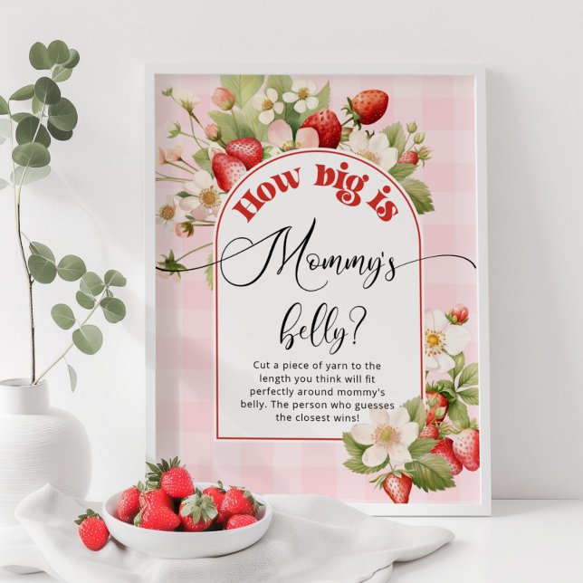 Strawberry how big is mommy's belly game poster (Creator Uploaded)