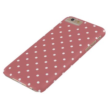 Strawberry Ice 50s Polka Dot Iphone 6 Plus Case by ipad_n_iphone_cases at Zazzle