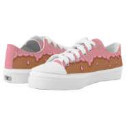 Strawberry Ice Cream Lovers Low-top Sneakers at Zazzle