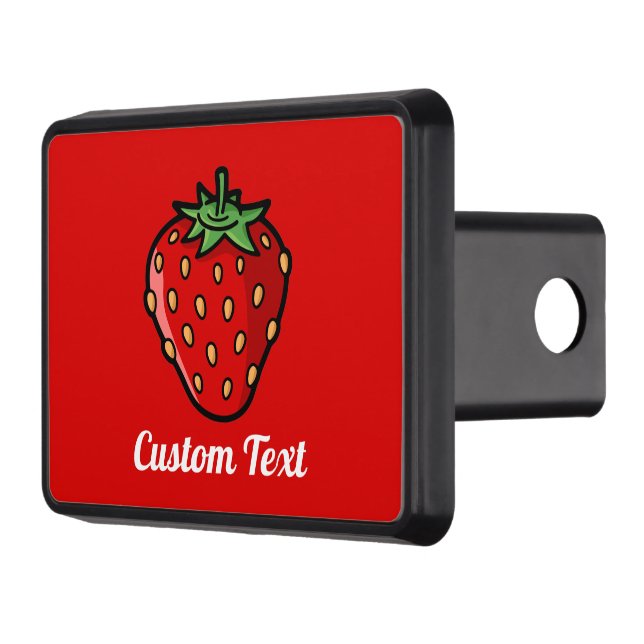 Strawberry Icon Hitch Cover (Left)