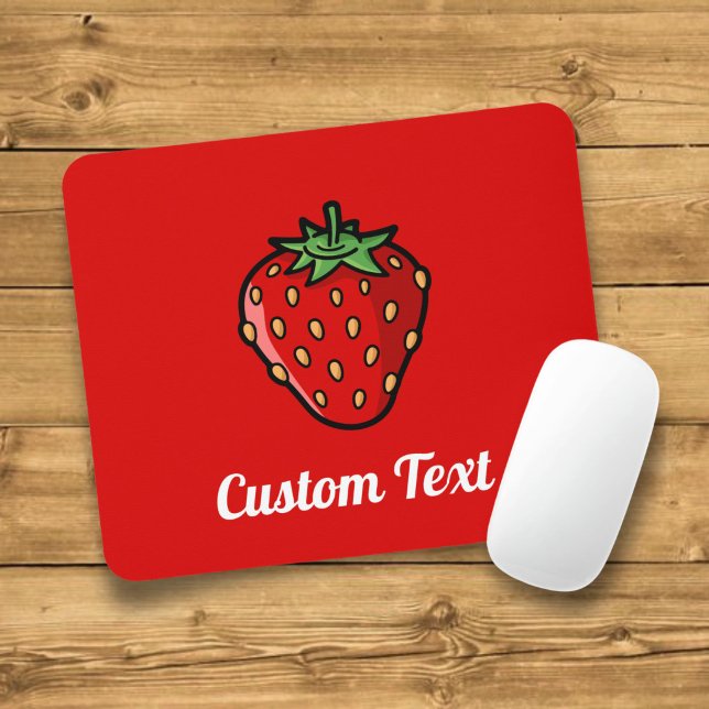 Strawberry Icon Mouse Pad (Creator Uploaded)