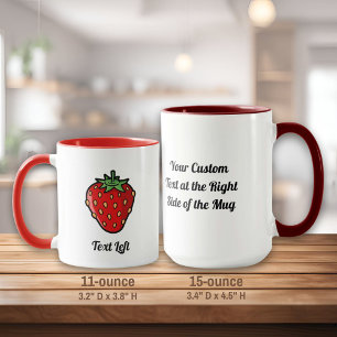 Strawberry Icon Mug