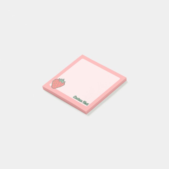 Strawberry Icon Notes (Angled)