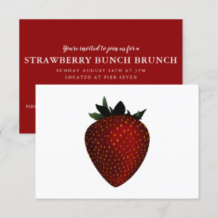 strawberry invitation