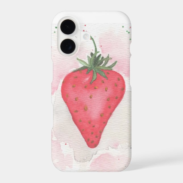 Strawberry Iphone Case (Back)
