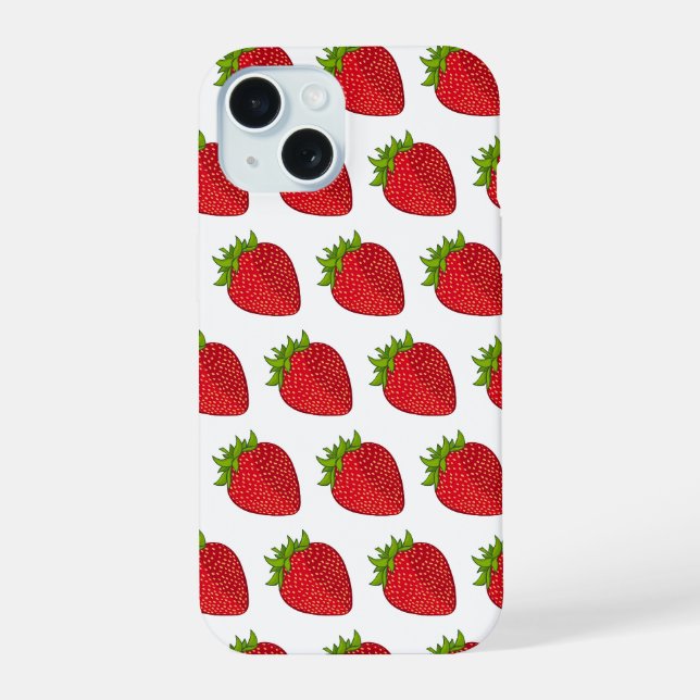 Strawberry Iphone Case (Back)