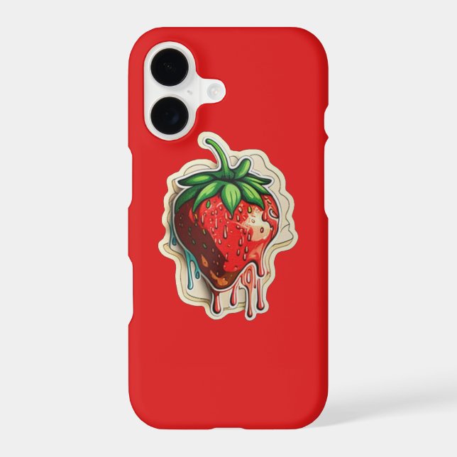 Strawberry Iphone Case (Back)