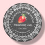 Strawberry Jam | Country Rustic  Classic Round Sticker