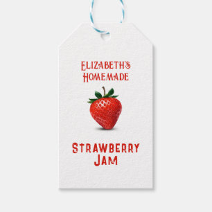 Strawberry Jam Gift Tags
