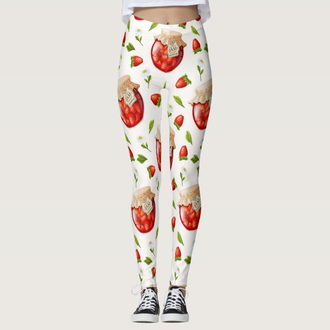 Strawberry Jam Leggings (Front)