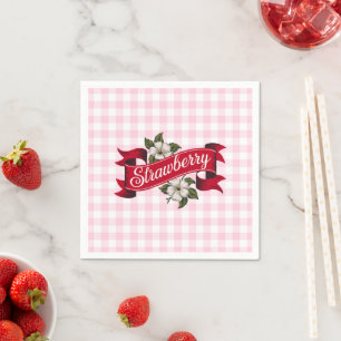 Strawberry Jam Napkins