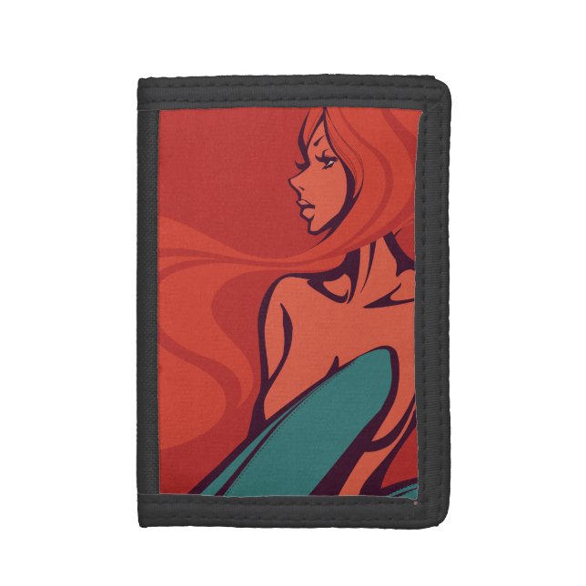 Strawberry Jam Tri-fold Wallet (Front Vertical)