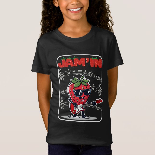 Strawberry Jam'in T-Shirt (Front)