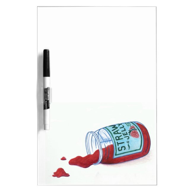 Strawberry Jelly Dry Erase Board (Front)